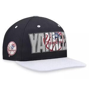 NEW YORK YANKEES Nike Pro Cooperstown Collection Hat/Cap- Snapback Dri Fit- NEW
